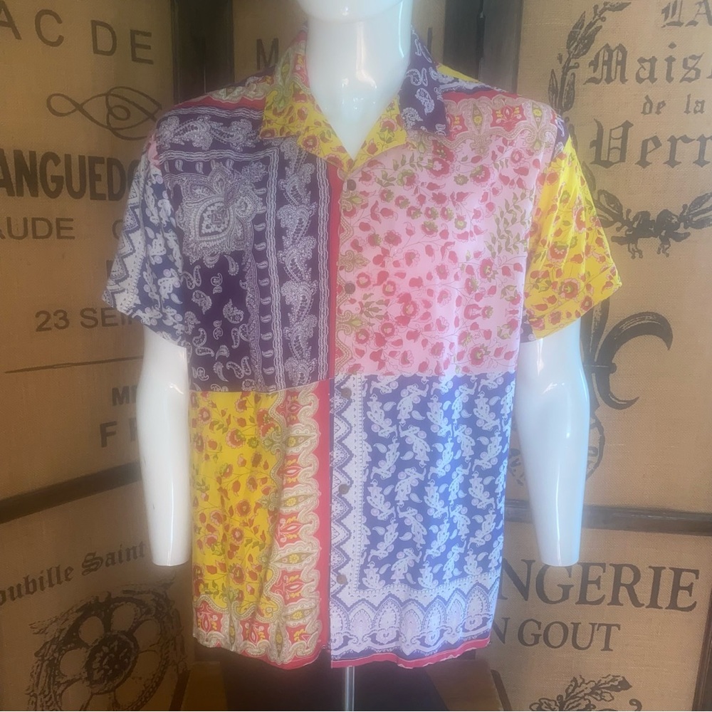 RAGA MAN Camp Shirt, M
